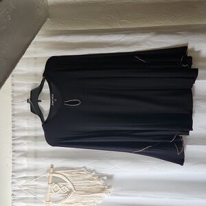 Inner Circle XL Blouse with silver accents